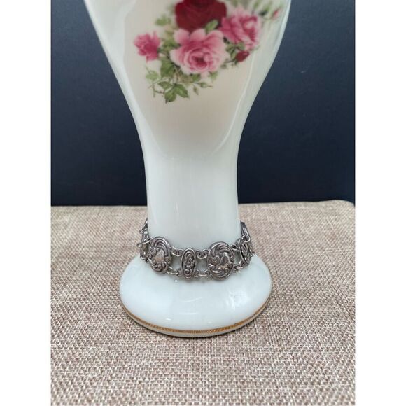 Brighton Bracelet 5889 Silver Floral Link - Picture 7 of 8